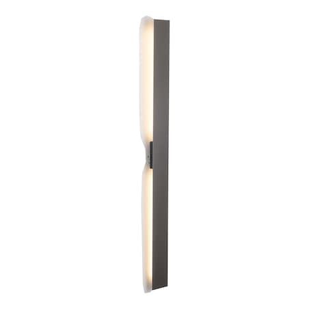 Kinkiet LED 8W TK Lighting NAVI NEW BROWN LONG 11349, brązowy