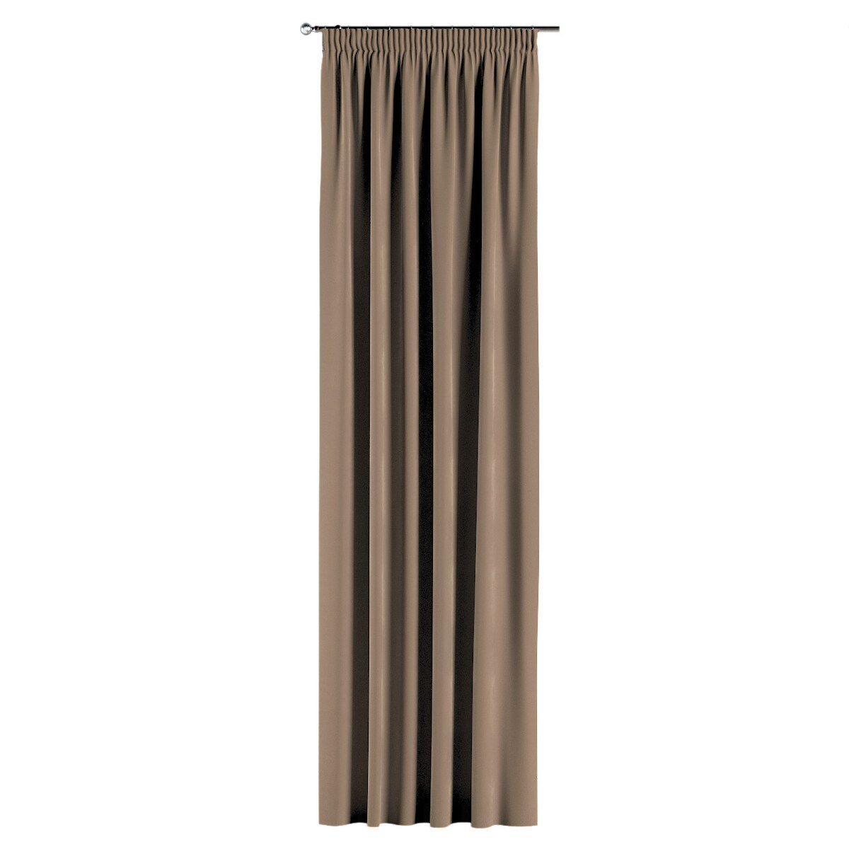 Zasłona na taśmie marszczącej 1 szt. 130x245 beżowy