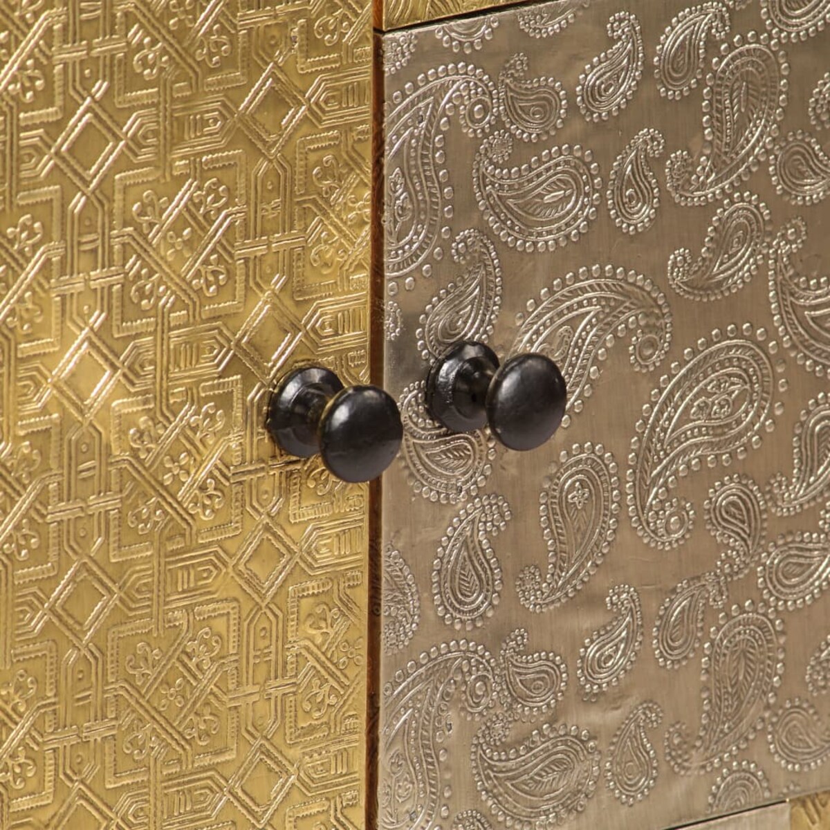 vidaXL Szafka z litego drewna akacjowego, 80x30x75 cm