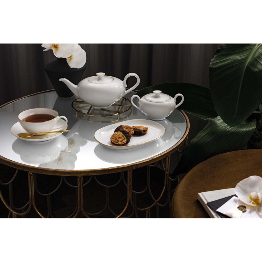 Légumier Villeroy & Boch Anmut – 2,20 Litres, Blanc, Porcelaine Premium