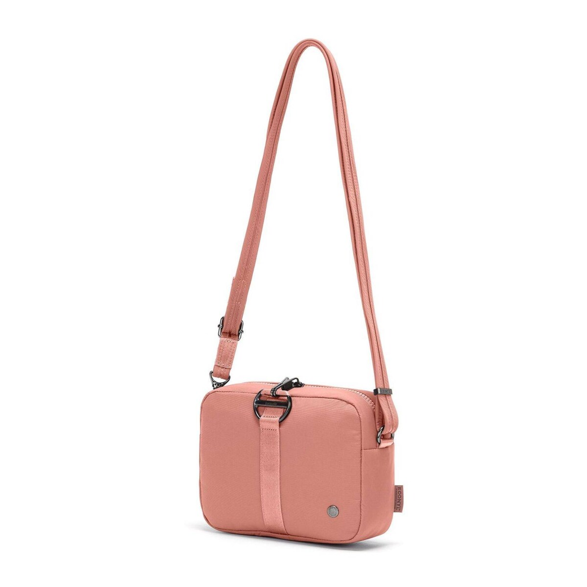 Torebka damska antykradzieżowa Pacsafe Citysafe CX Econyl® - różowy