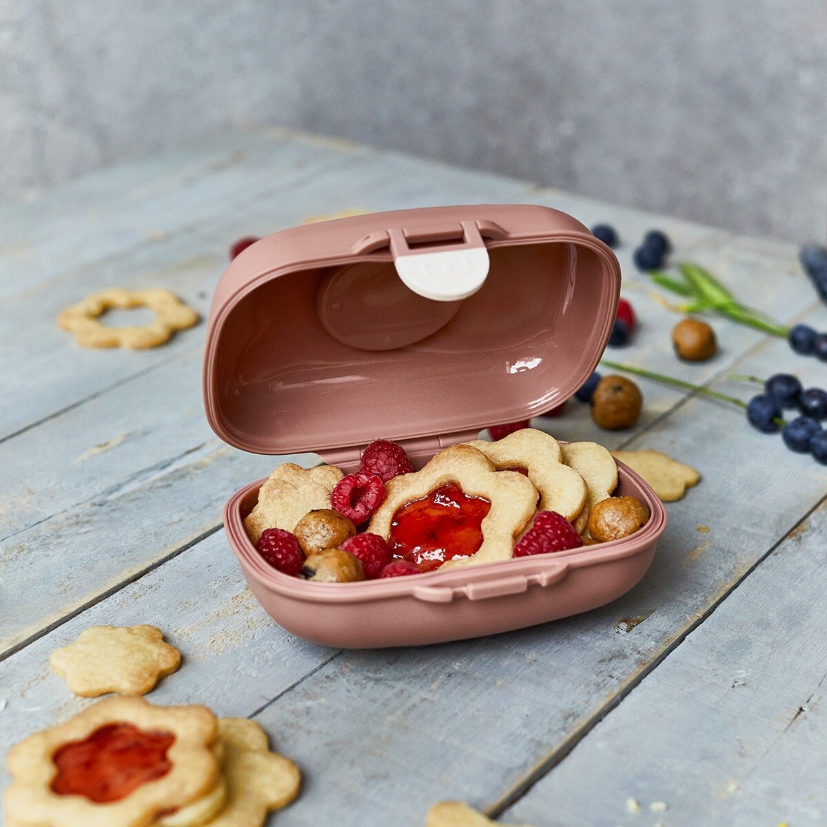 Lunchbox dziecięcy Fox Gram, 14.8 x 7 x 11.4 cm, Monbento