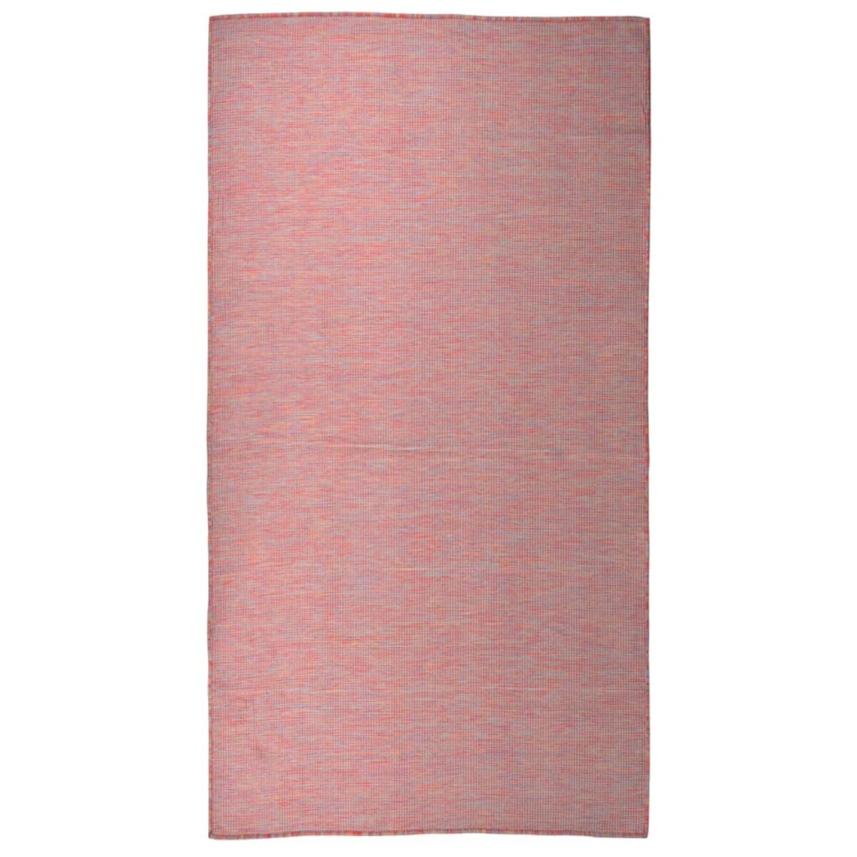 vidaXL Dywan zewnętrzny o płaskim splocie, 80x150 cm, czerwony