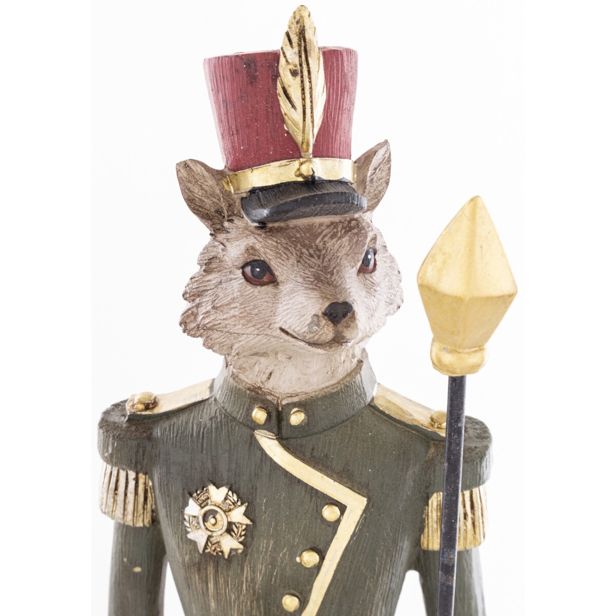 Figurka Lis w mundurze 35x9 cm