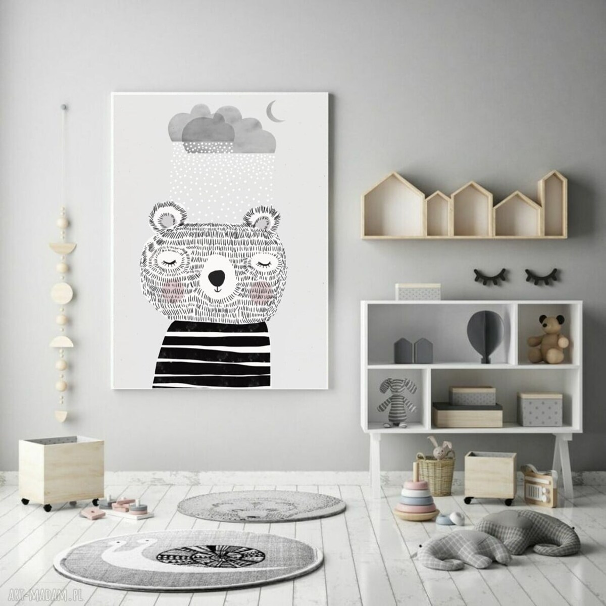 Poster Story, Plakat, Obraz - Uwielbiam Śnieg, wymiary 70 x 100 cm