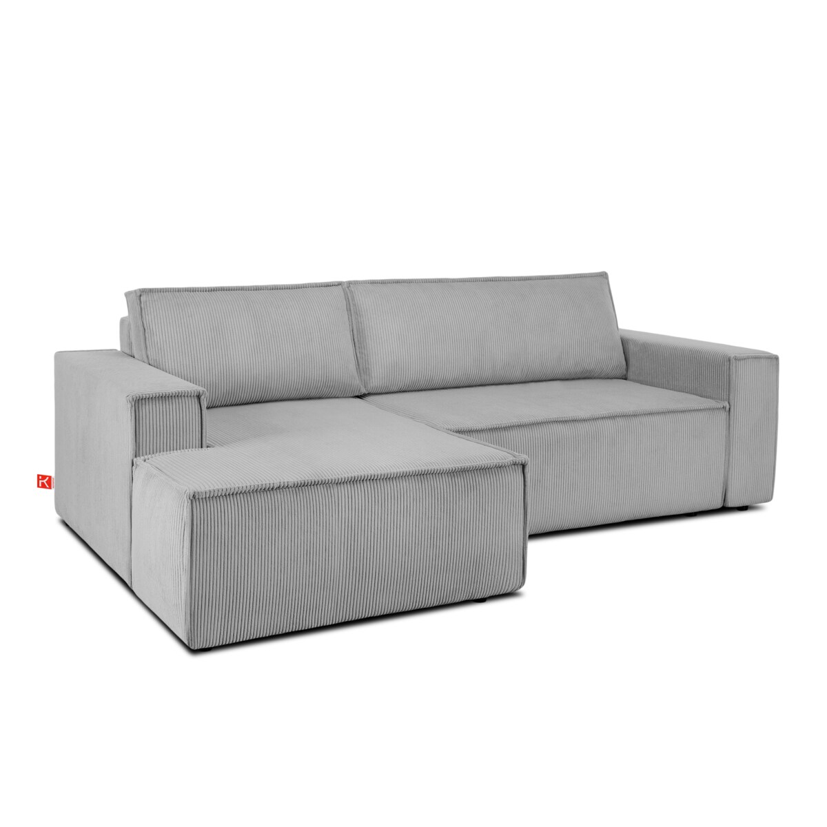 KONSIMO NAPI Narożnik lewy, kolor szary