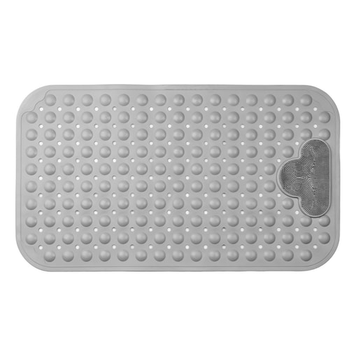 mata łazienkowa antypoślizgowa 70,5 x 41 cm PVC szara