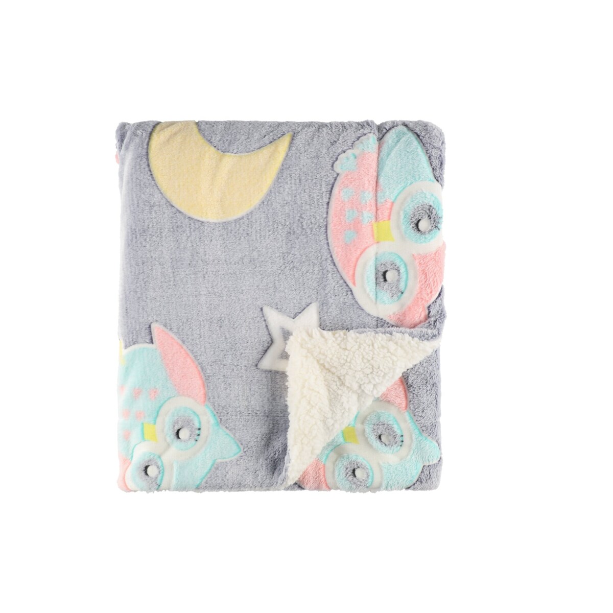 Narzuta dla dzieci świecąca w ciemności GLOW, 125 x 150 cm