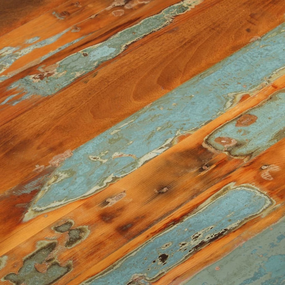 vidaXL Stolik kawowy, 68x68x35 cm, lite drewno odzyskane