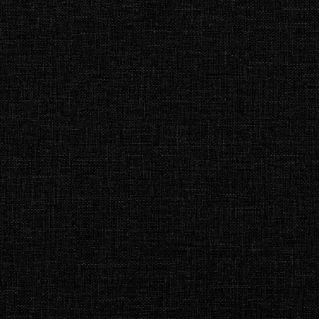 vidaXL Krzesła stołowe, 6 szt., czarne, obite tkaniną