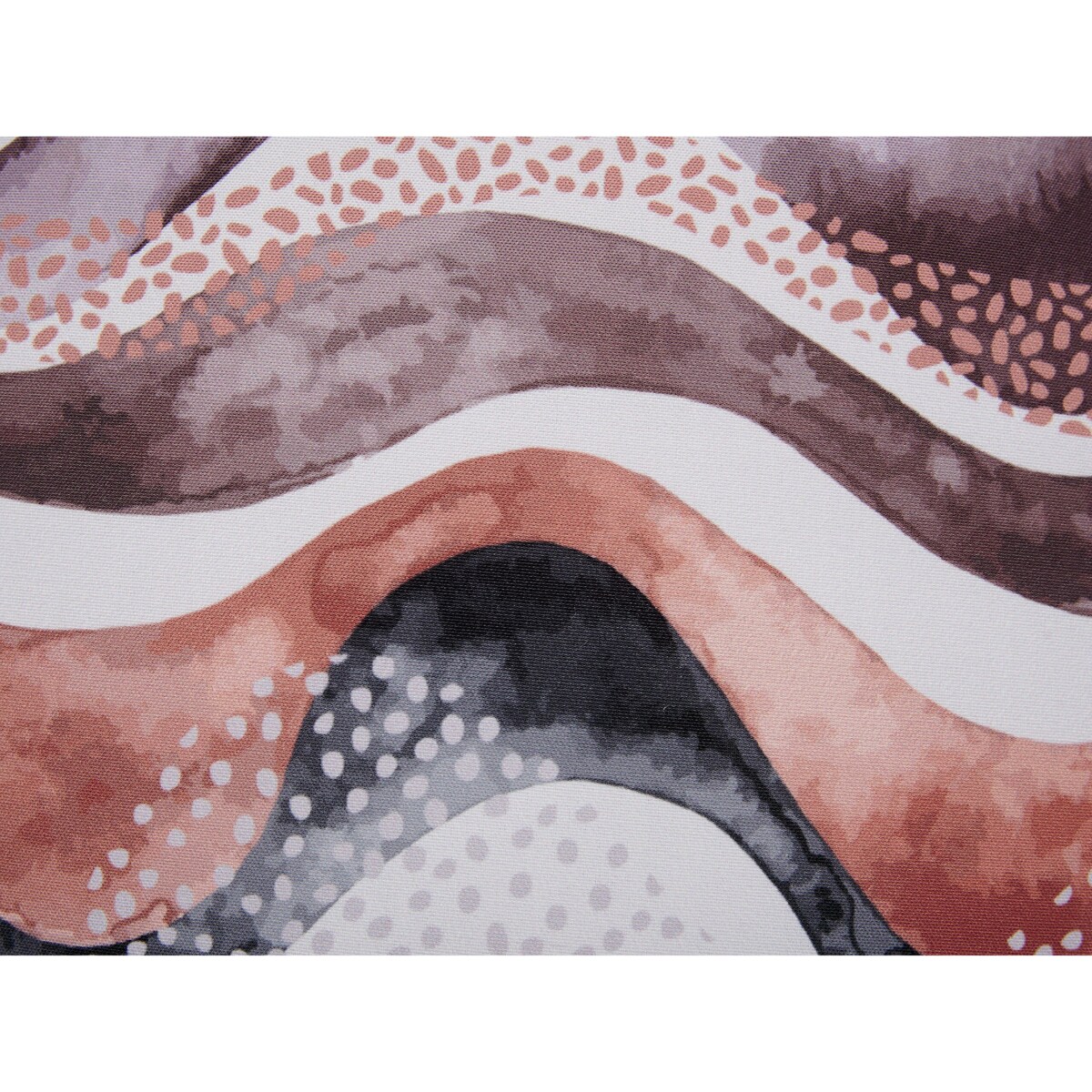 2 poduszki ogrodowe abstrakcyjny motyw 40 cm brązowy SEBORGA