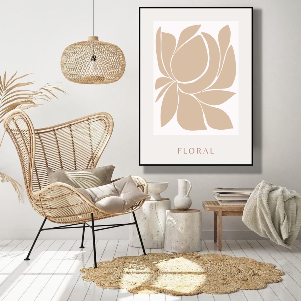 Poster Story, Plakat, Obraz - Floral No2, wymiary 70 x 100 cm