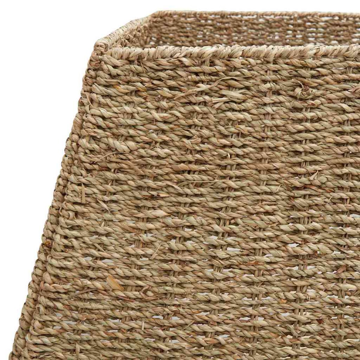 vidaXL Kołnierz do Choinki Brązowy 50 x 50 x 25 cm Trawa morska