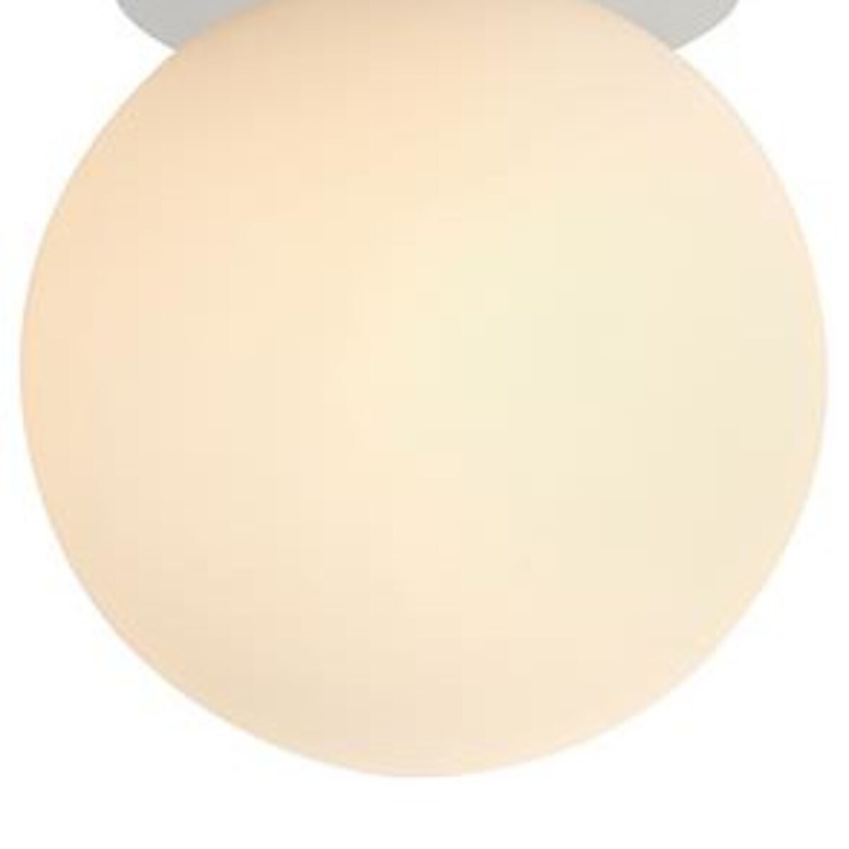 Kinkiet LAMPA ścienna MINI 108065 Markslojd szklana OPRAWA sufitowa kula loftowa chrom biała