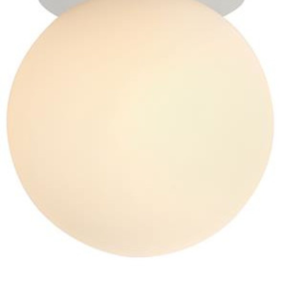 Kinkiet LAMPA ścienna MINI 108065 Markslojd szklana OPRAWA sufitowa kula loftowa chrom biała