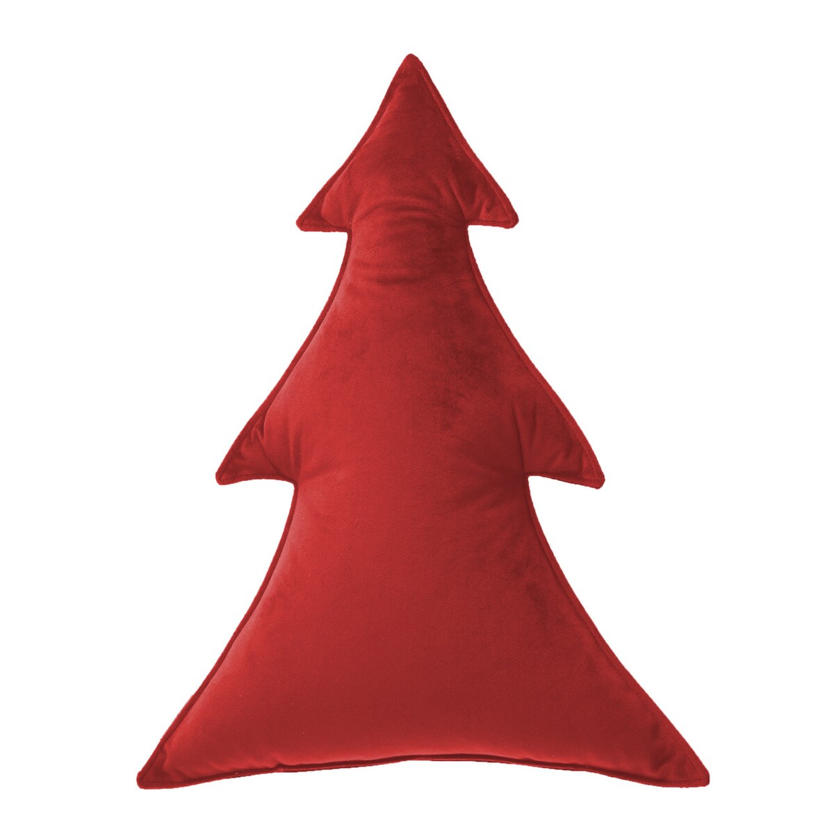 Poduszka Choinka 38x40cm, intensywna czerwień, 38x40x8cm, Christmas