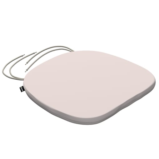 Poduszka na krzesło Bartek, ecru, 40 x 37 x 2,5 cm, Crema