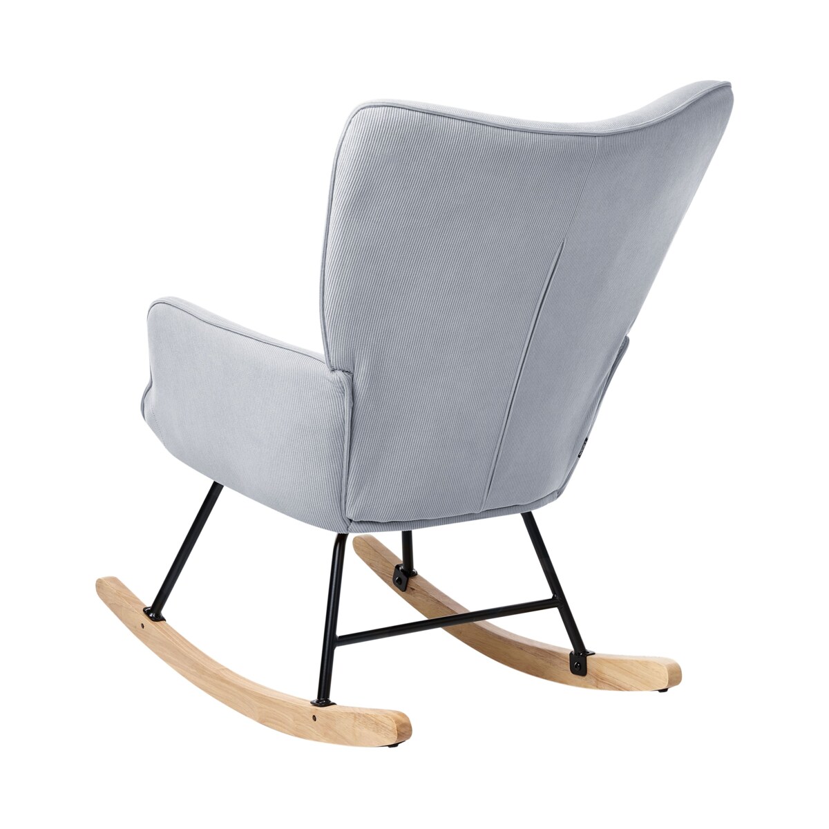 Fotel bujany ARSET Sztruks Błękitny