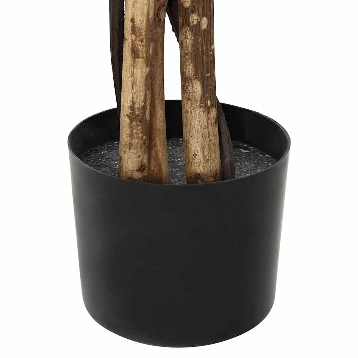 vidaXL Sztuczna roślina Ficus 788 liści 120 cm zielona