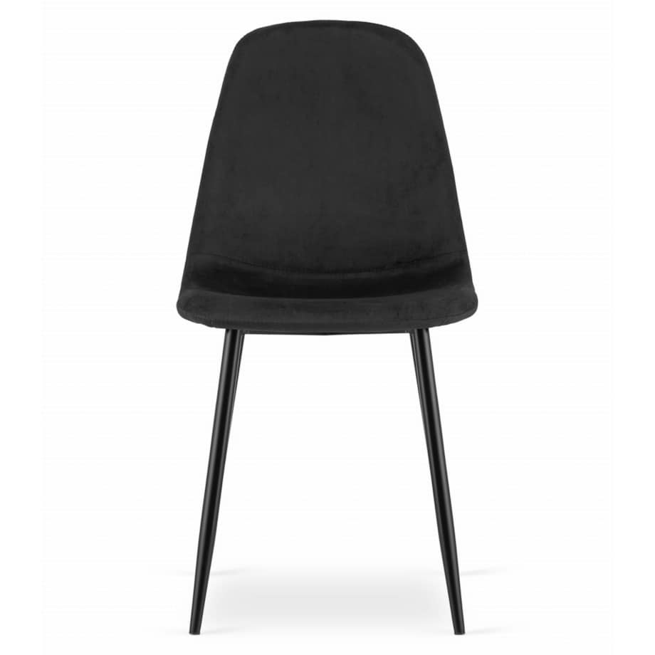 Krzesło Do Jadalni Kuchni Salonu Gabinetu Czarny