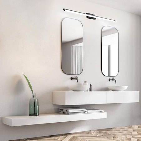 Kinkiet Led App375-1W 100Cm Czarny, Metal