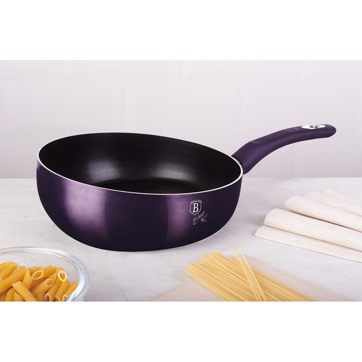 Patelnia głęboka chef flip 26cm BERLINGER HAUS Purple Eclipse