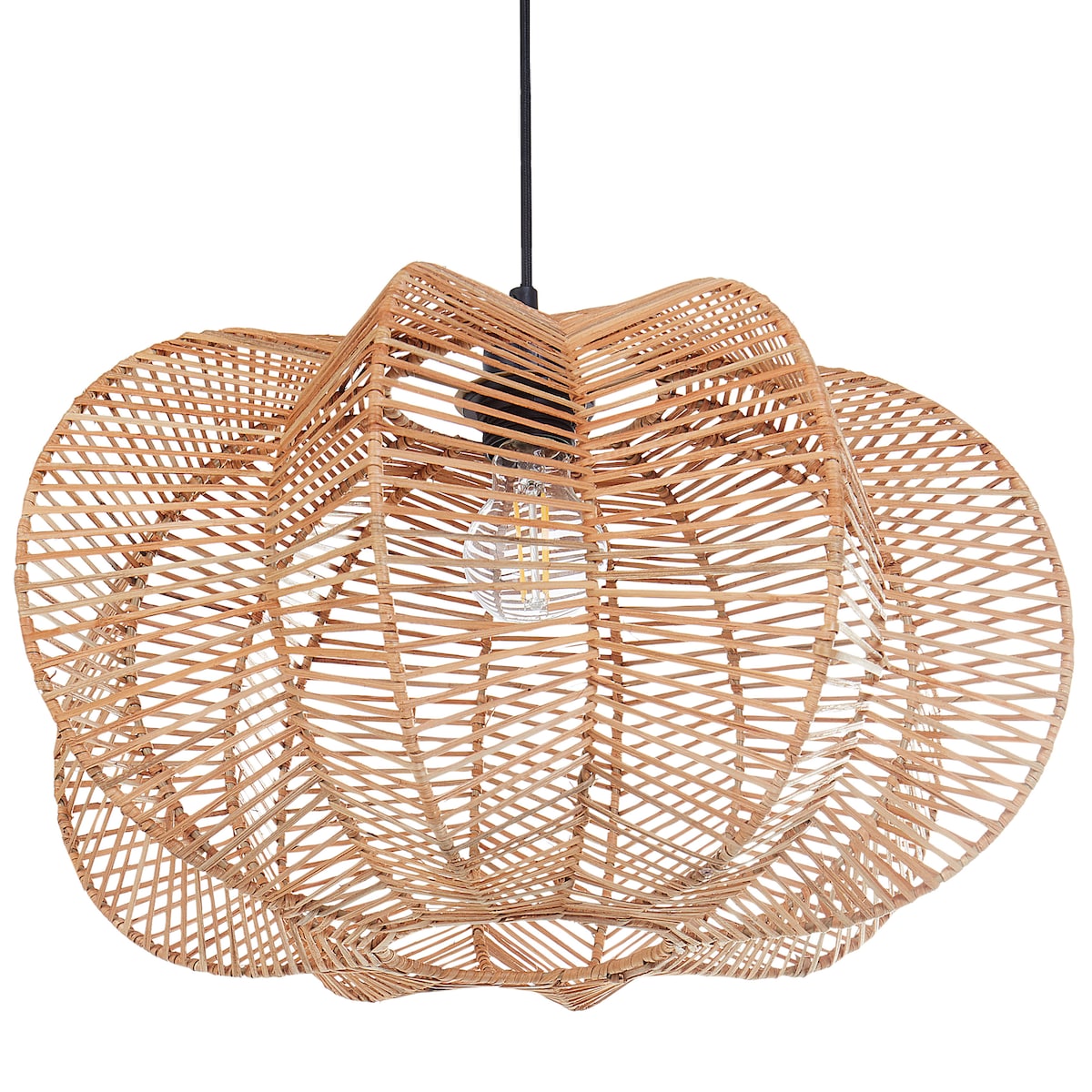 Lampa wisząca KIBI Rattan Naturalny