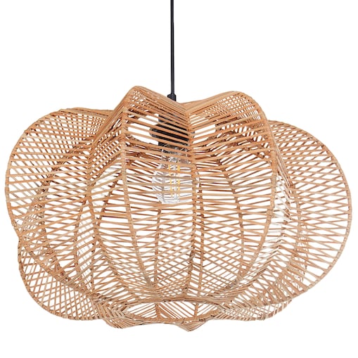 Lampa wisząca KIBI Rattan Naturalny