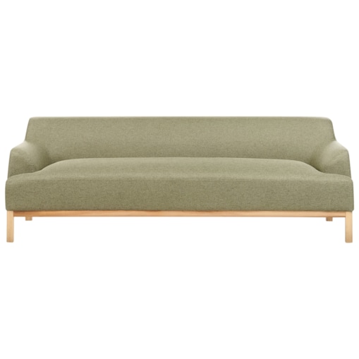 Sofa 3-osobowa zielona SOSJO