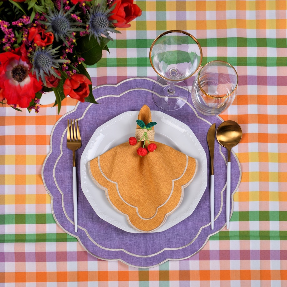 Obrus Rainbow Gingham