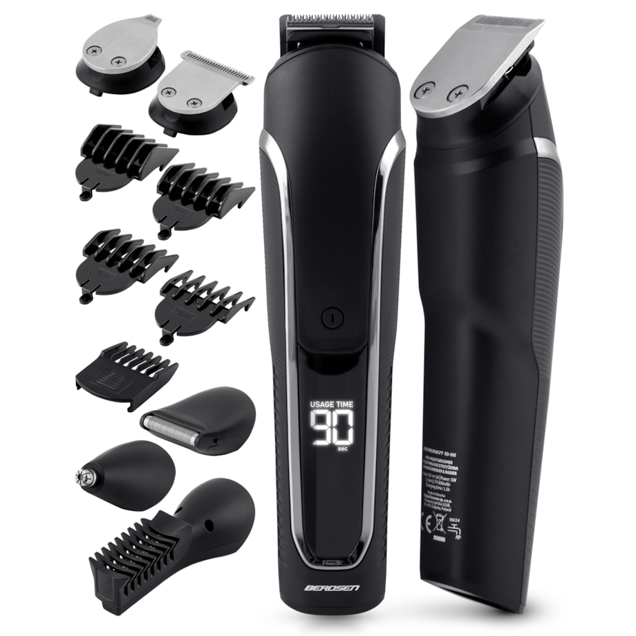Trymer maszynka do włosów golarka do brody 6w1 Berdsen