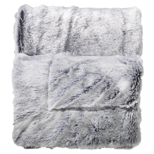 Narzuta na łóżko ANTARTIC, 125 x 150 cm, szara