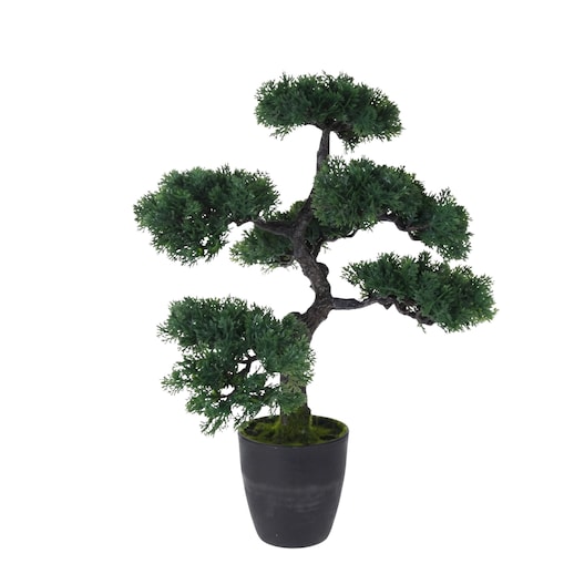 Sztuczne drzewko Bonsai w doniczce, 32 x 32 x 50 cm