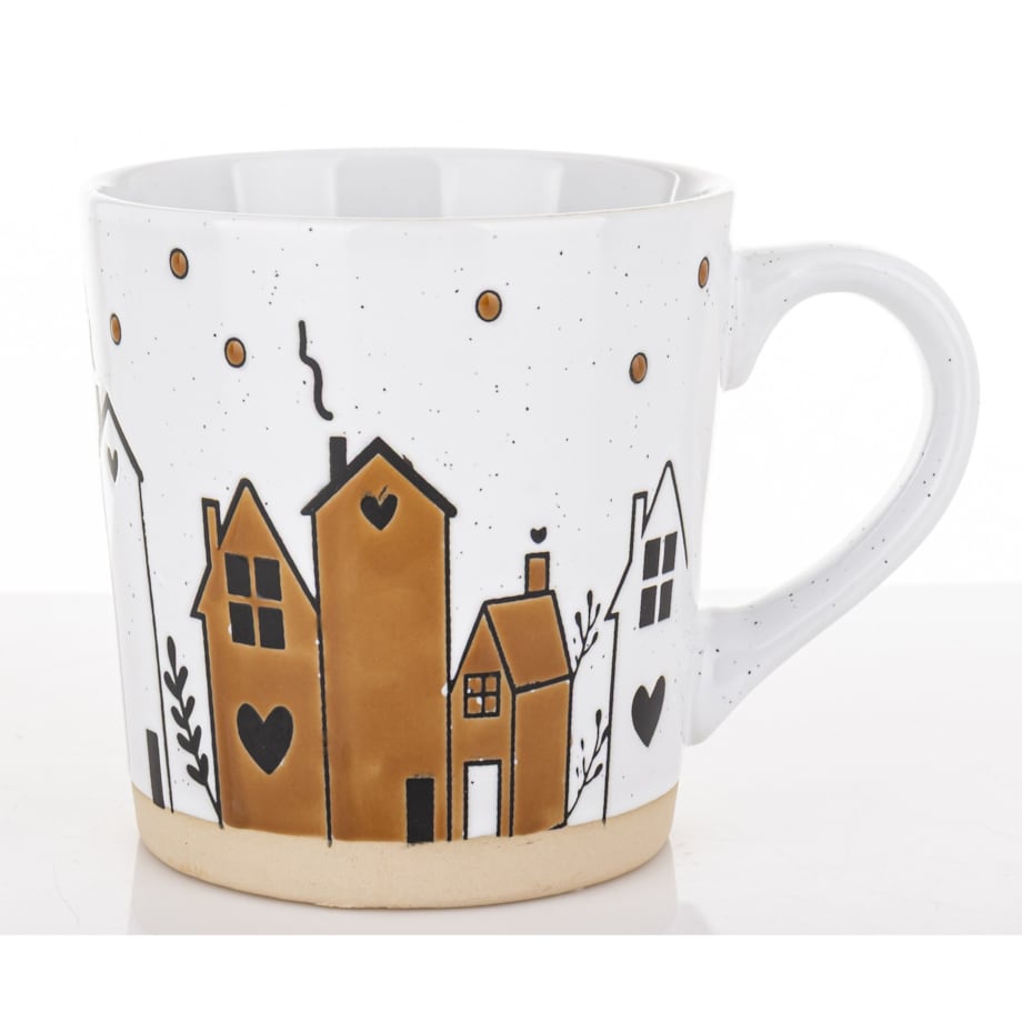 Kubek kamionkowy w pudełku 460 ml CITTA 10,5x14x10 cm