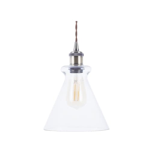 Lampa wisząca szklana BERGANTES