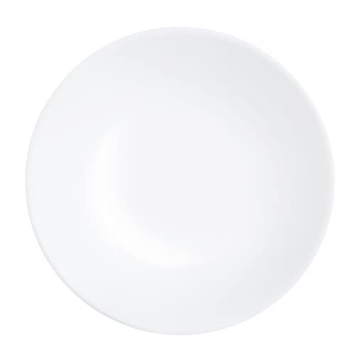 TALERZE DESEROWE BIAŁE gładkie diwali luminarc 6szt komunia święta na deser