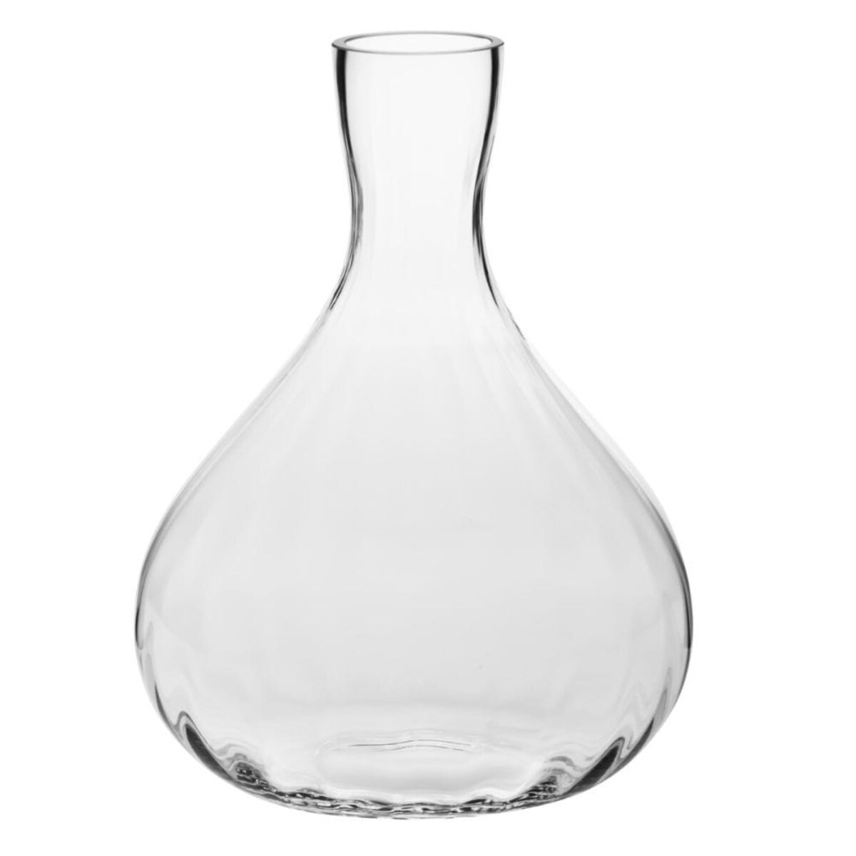 Duży Wazon Butelka z Optykiem 47 cm Wysoki na Podłogę Duży Ozdobny