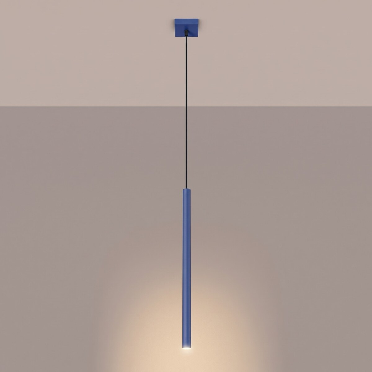 Lampa wisząca PASTELO 1 ultramaryna