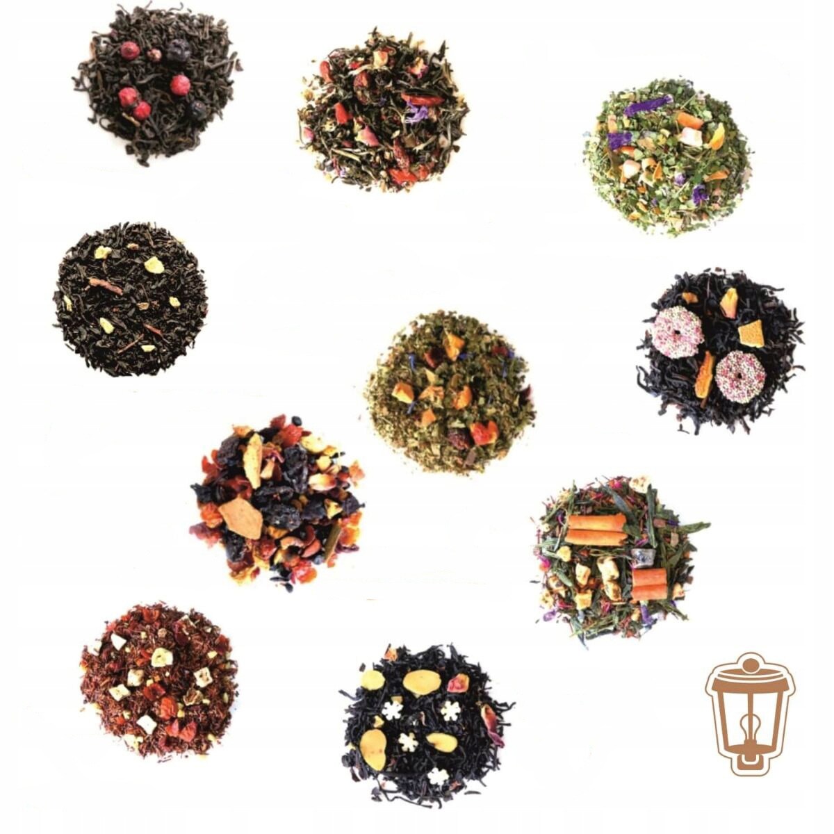 ŚWIĄTECZNY ZESTAW PREZENTOWY "CHRISTMAS LAND" 10 SMAKÓW KAW I 10 SMAKÓW HERBAT SYPANYCH - PREZENT UPOMINEK NA MIKOŁAJA ŚWIĘTA GWIAZDKĘ BOŻE NARODZENIE POD CHOINKĘ DLA KOBIETY FACETA