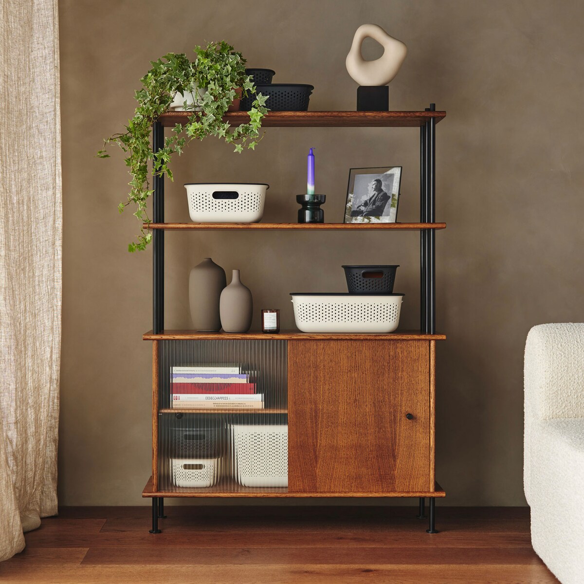 Pojemnik Plastikowy Ażurowy Pudełko Plastikowe Zamykany Z Pokrywką Box 17 L