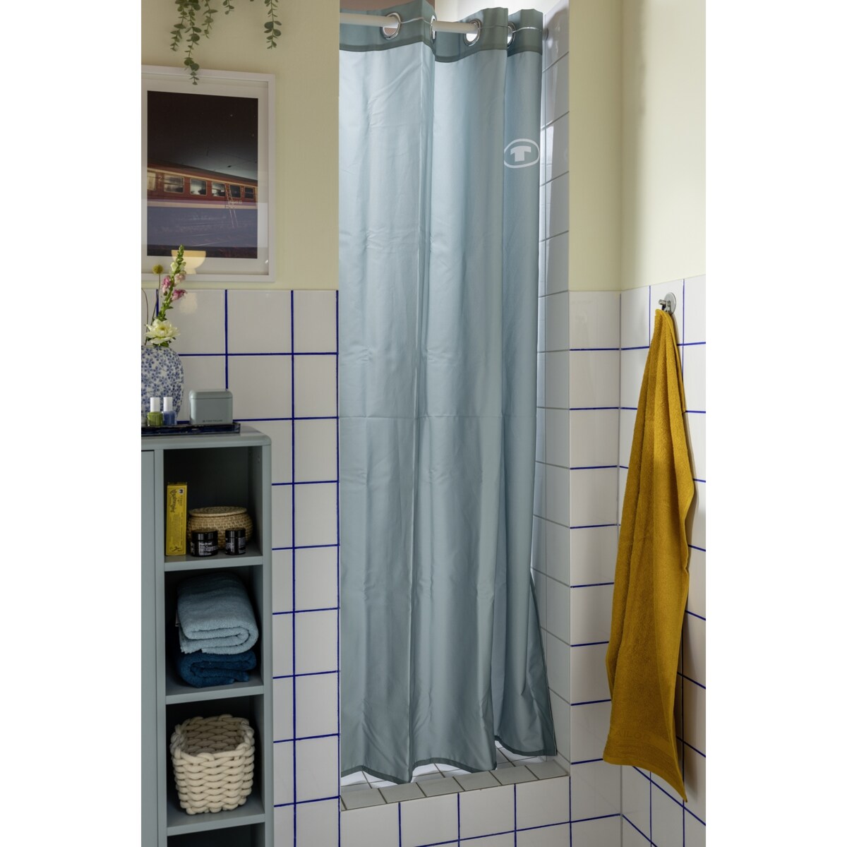 Zasłona prysznicowa z poliestru TOM TAILOR