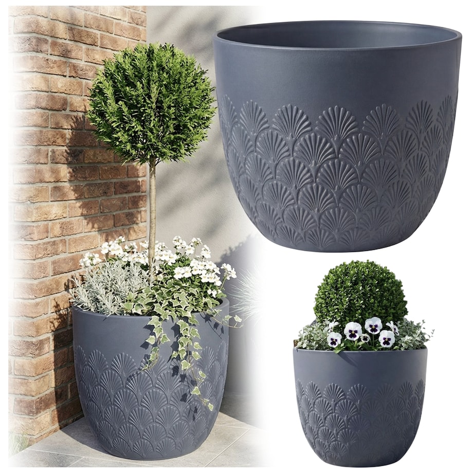 Donica Melody 40,6x40,6x35,6 cm niebieska