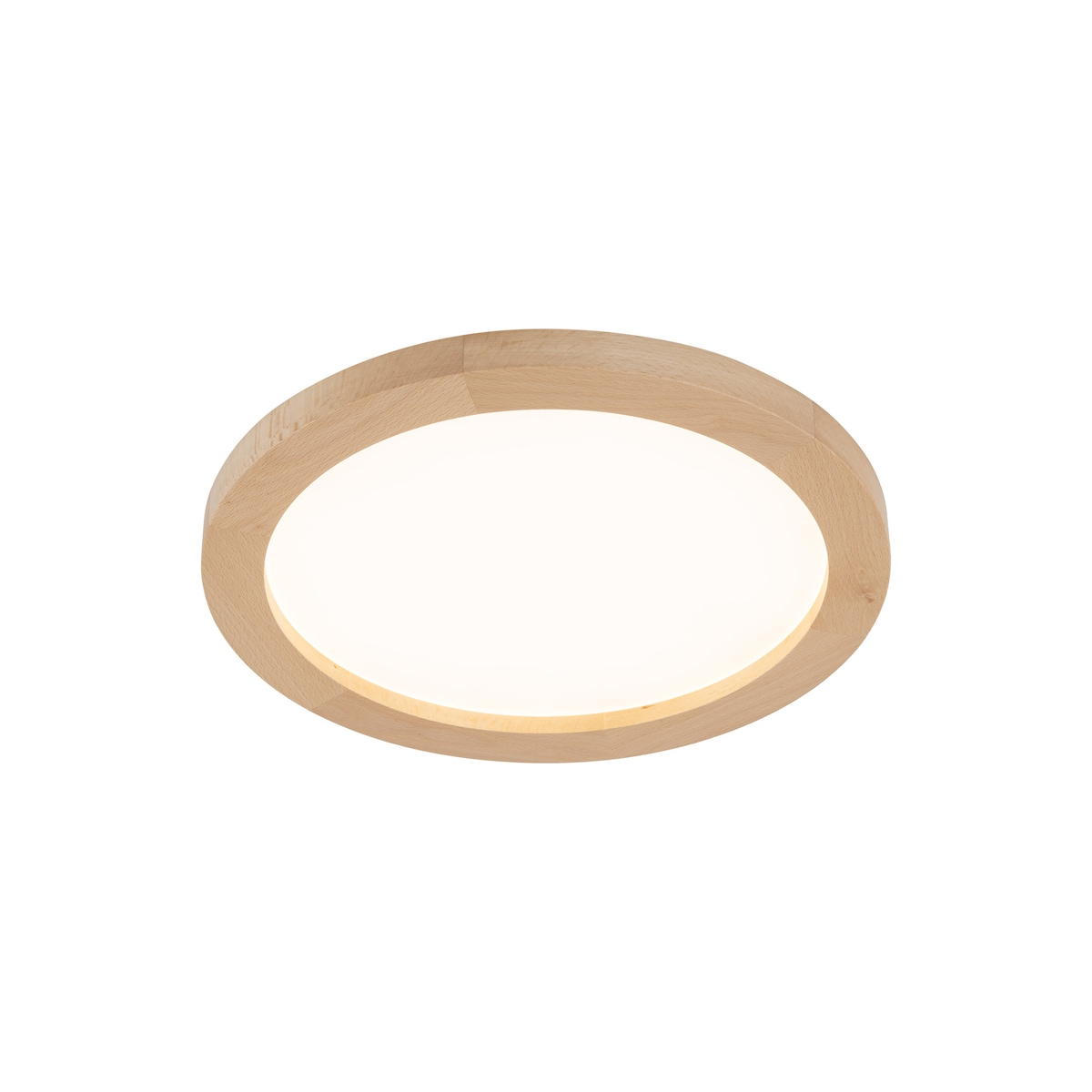 Plafon łazienkowy LED 24W IP54 TK Lighting Aqua Wood Buk 32,5 cm 2565 lm 3000/4000/6500K biały/drewno