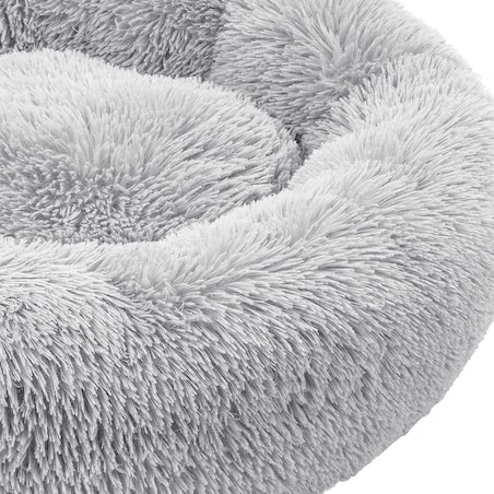 PLUSZOWE OKRĄGŁE LEGOWISKO kojec DLA PSA KOTA poduszka posłanie 60x60