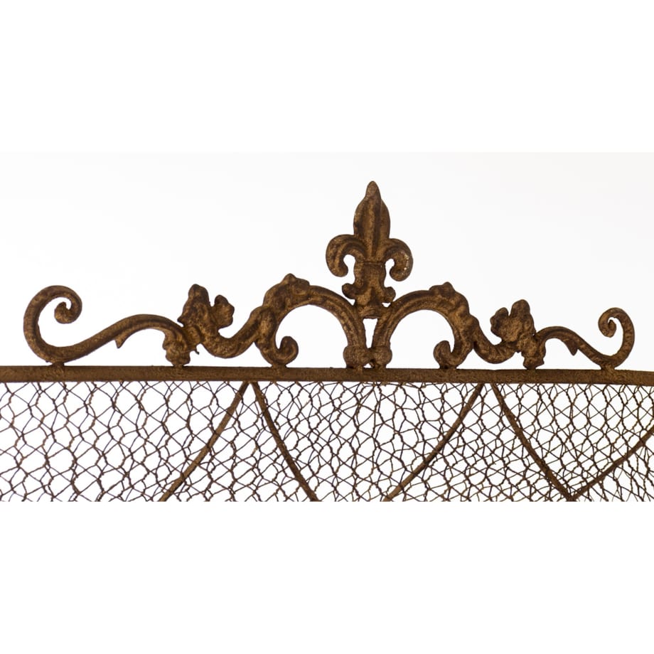 Klatki dekoracyjne metalowe 3 sztuki na stelażu