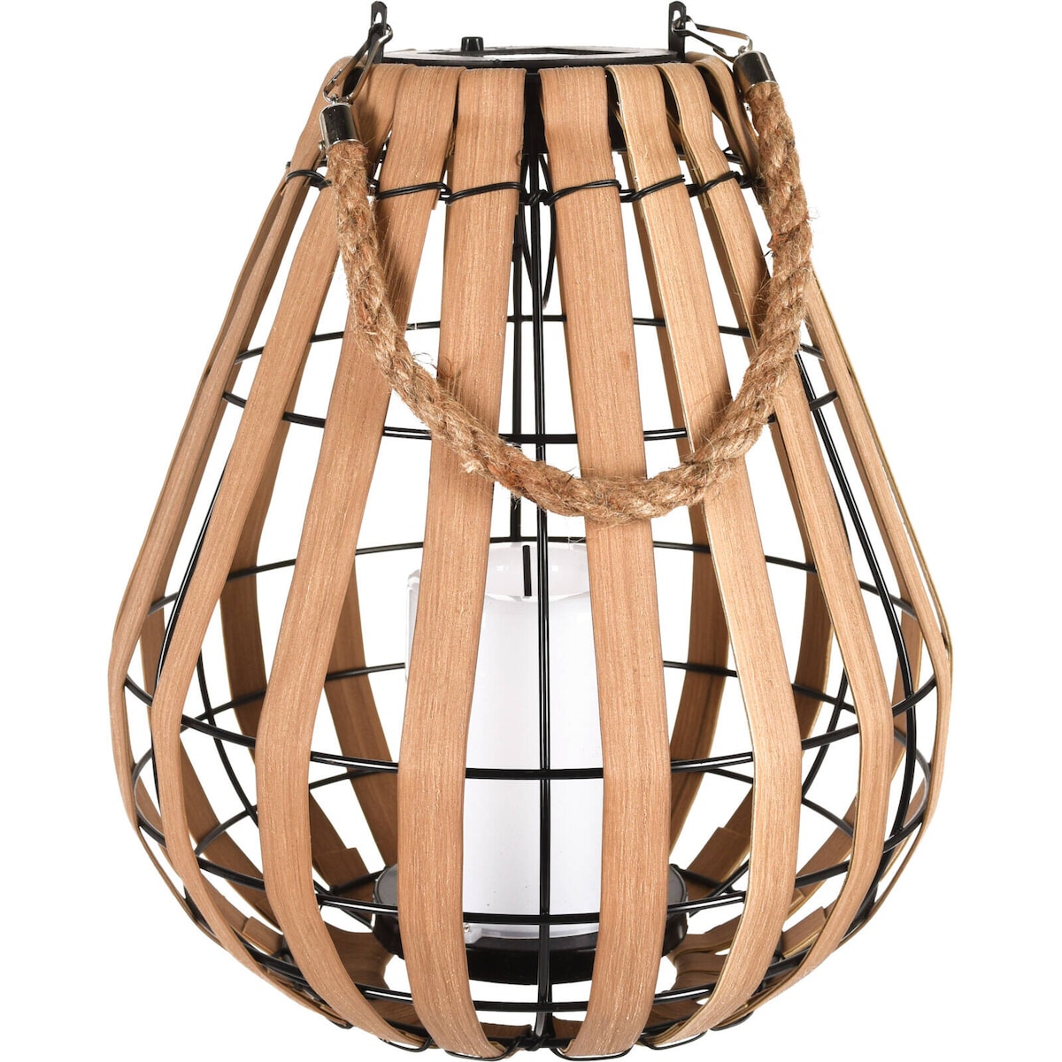 Lampion solarny, LED, 30 cm