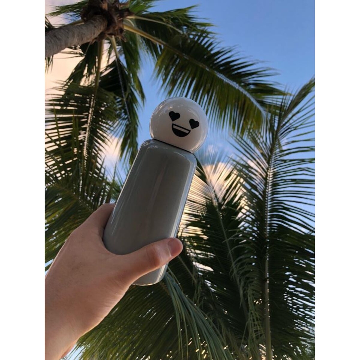 Butelka termiczna Love Face Collection, 300 ml, Lund London