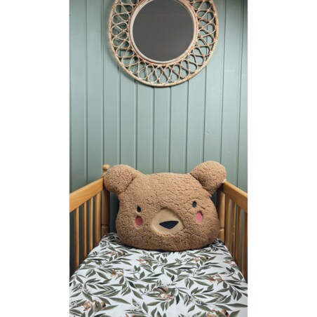 Prześcieradło bawełniane woodland - S