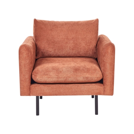 Zestaw wypoczynkowy z otomaną tapicerowany złoty brąz VINTERBRO