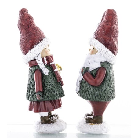 Figurki - dzieci w zimowych ubrankach 14,5x6,5x5 cm NANI